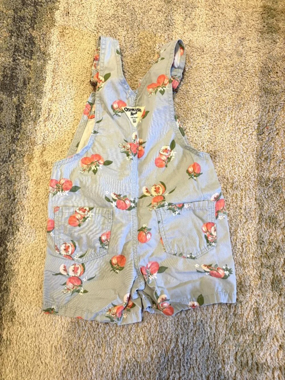 Girls 3 Toddler OSH KOSH B’GOSH Shortalls